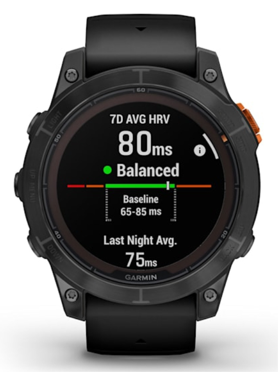 SMARTWATCH GARMIN FENIX 7 PRO SOLAR, GLASS, SLTGRYSS W/BLK BND - detalle