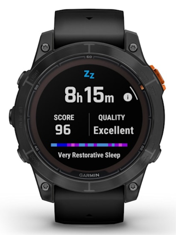 SMARTWATCH GARMIN FENIX 7 PRO SOLAR, GLASS, SLTGRYSS W/BLK BND - detalle