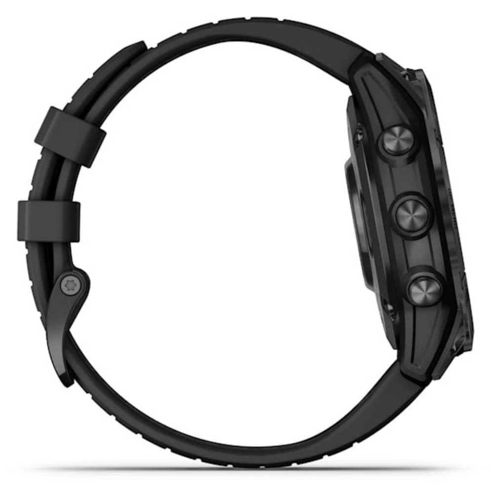 SMARTWATCH GARMIN FENIX 7 PRO SOLAR, GLASS, SLTGRYSS W/BLK BND - detalle
