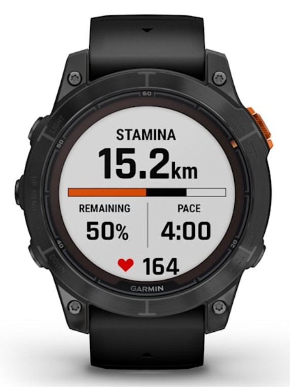 SMARTWATCH GARMIN FENIX 7 PRO SOLAR, GLASS, SLTGRYSS W/BLK BND - detalle