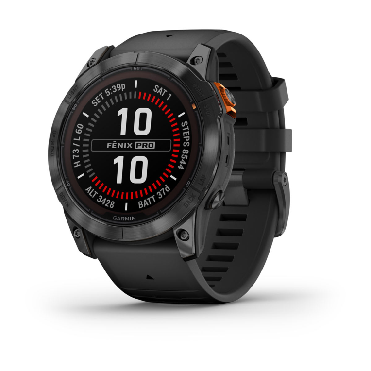 Garmin fenix 7X Pro 3.56 cm (1.4") MIP 51 mm Digital 280 x 280 Pixeles Pantalla táctil Gris Wifi GPS (satélite)