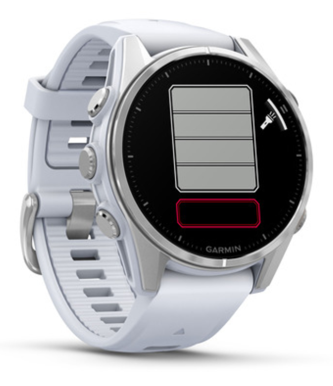 SMARTWATCH GARMIN FENIX 8 AMOLED 43MM ACERO BLANCO - detalle