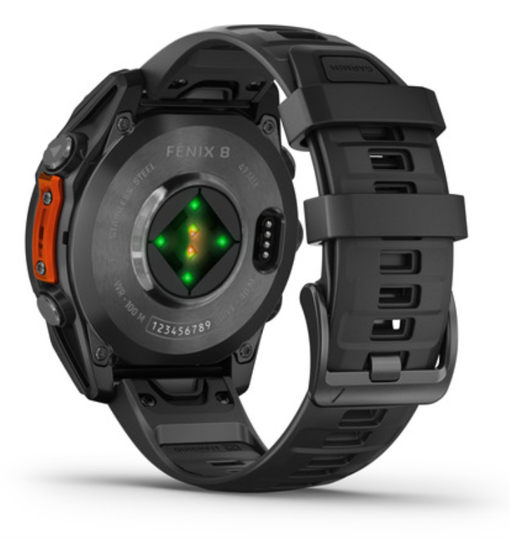 SMARTWATCH GARMIN FENIX 8 AMOLED 47MM ACERO NEGRO - detalle