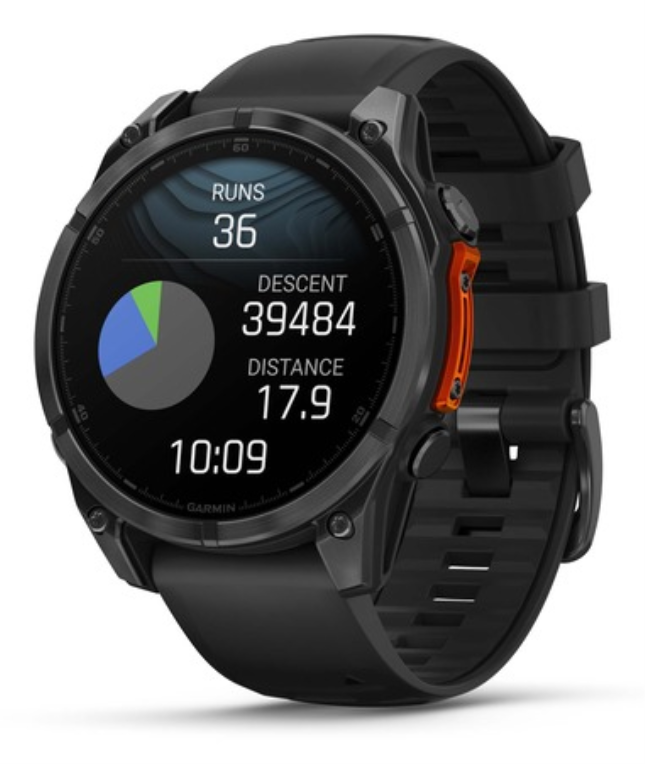 SMARTWATCH GARMIN FENIX 8 AMOLED 47MM ACERO NEGRO - detalle