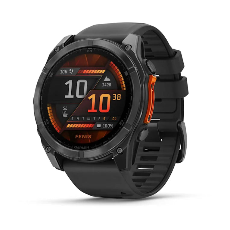 Garmin Fenix 8 3.56 cm (1.4") AMOLED 51 mm Digital 454 x 454 Pixeles Pantalla táctil Gris Wifi GPS (satélite)