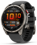 Garmin fenix 8 Pro 3.56 cm (1.4") AMOLED 47 mm Digital 454 x 454 Pixeles Pantalla táctil Grafito. Titanio Wifi GPS (saté