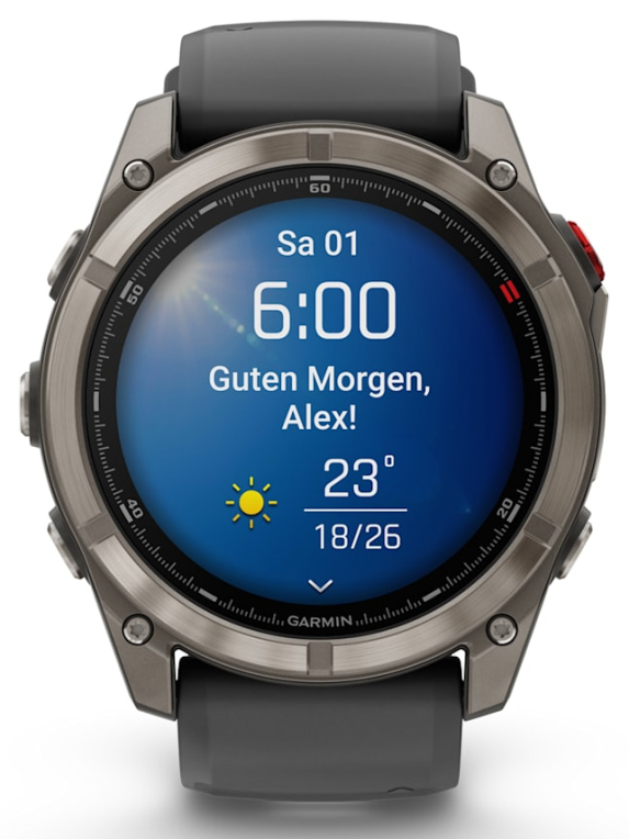 SMARTWATCH GARMIN FENIX 8 PRO 51MM AMOLED GRIS - detalle