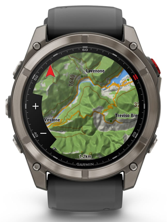 SMARTWATCH GARMIN FENIX 8 PRO 51MM AMOLED GRIS - detalle