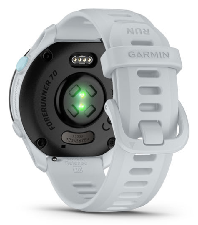 SMARTWATCH GARMIN FORERUNNER 165 BLANCO - detalle