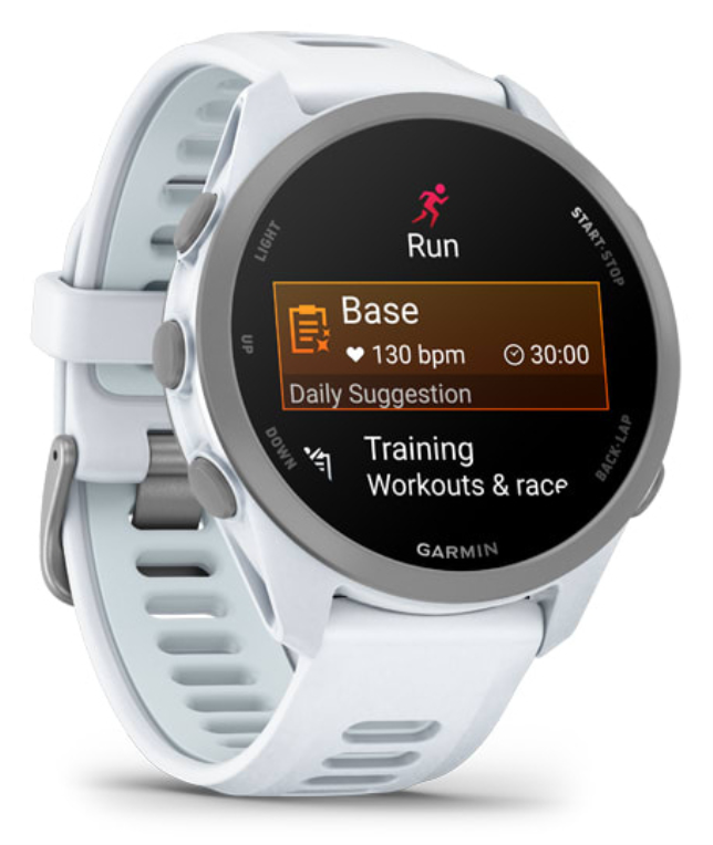 SMARTWATCH GARMIN FORERUNNER 165 BLANCO - detalle