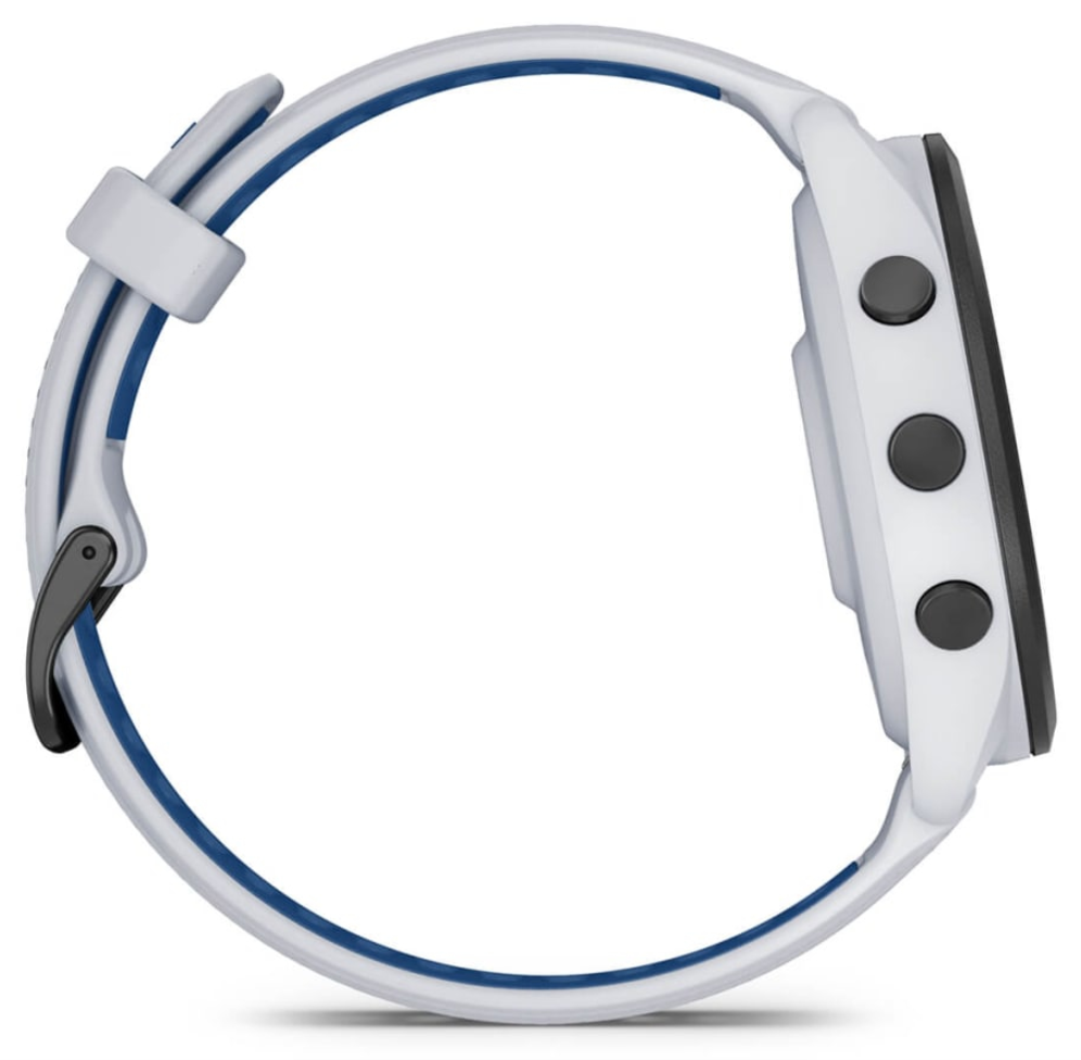 SMARTWATCH GARMIN FORERUNNER 265 BLANCO AZUL GPS - detalle