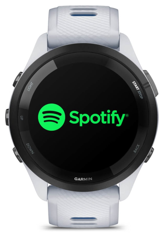 SMARTWATCH GARMIN FORERUNNER 265 BLANCO AZUL GPS - detalle