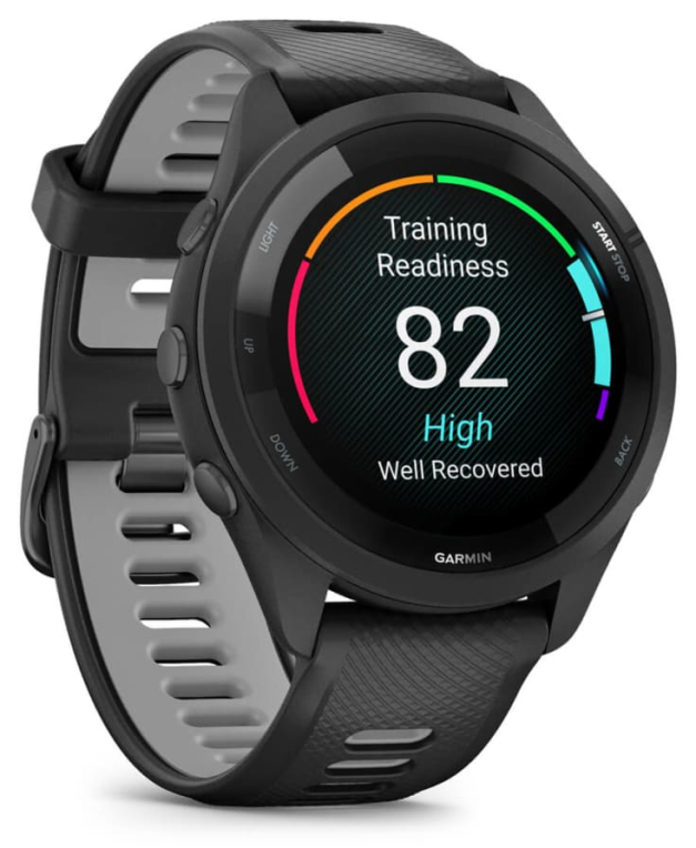SMARTWATCH GARMIN FORERUNNER 265 NEGRO GRIS GPS - detalle