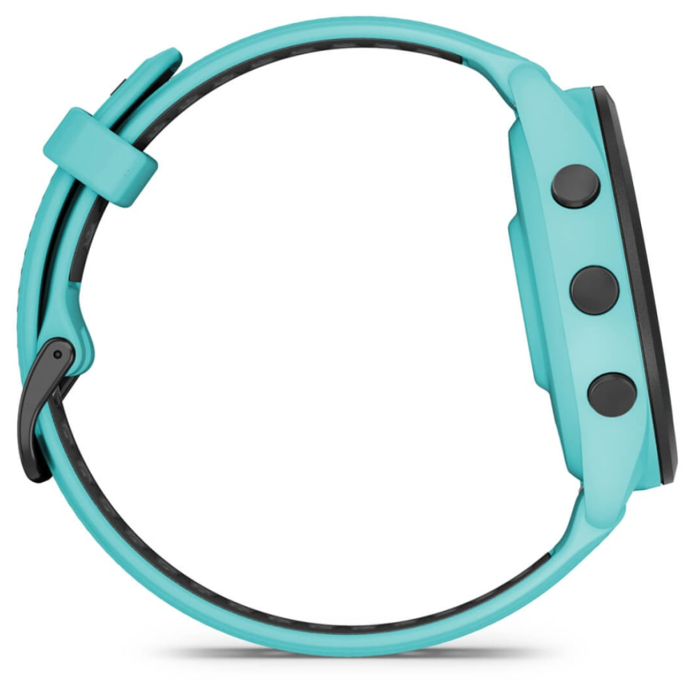 SMARTWATCH GARMIN FORERUNNER 265 TURQUESA NEGRO GPS - detalle