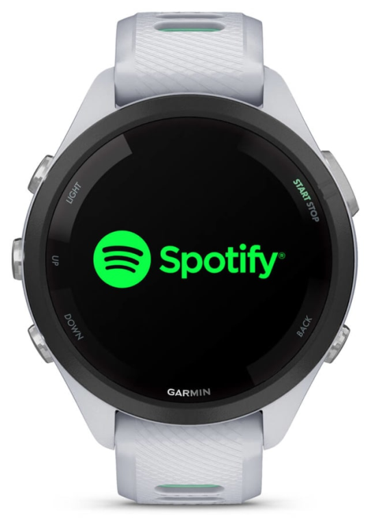 SMARTWATCH GARMIN FORERUNNER 265S BLANCO VERDE GPS - detalle