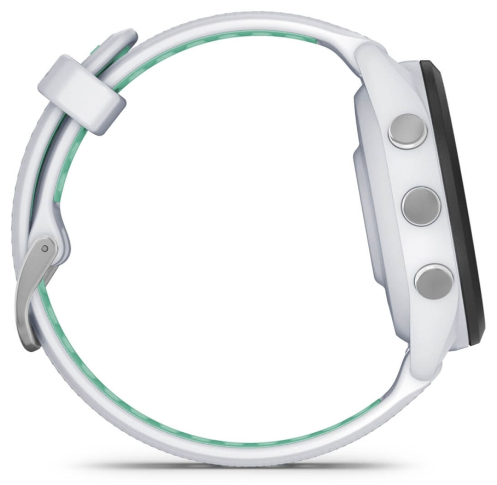 SMARTWATCH GARMIN FORERUNNER 265S BLANCO VERDE GPS - detalle