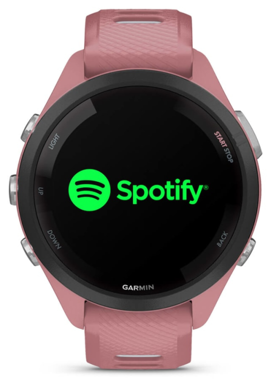 SMARTWATCH GARMIN FORERUNNER 265S ROSA BLANCO GPS - detalle