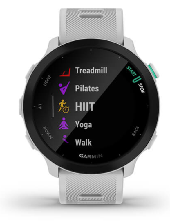 SMARTWATCH GARMIN FORERUNNER 55 BLANCO - detalle