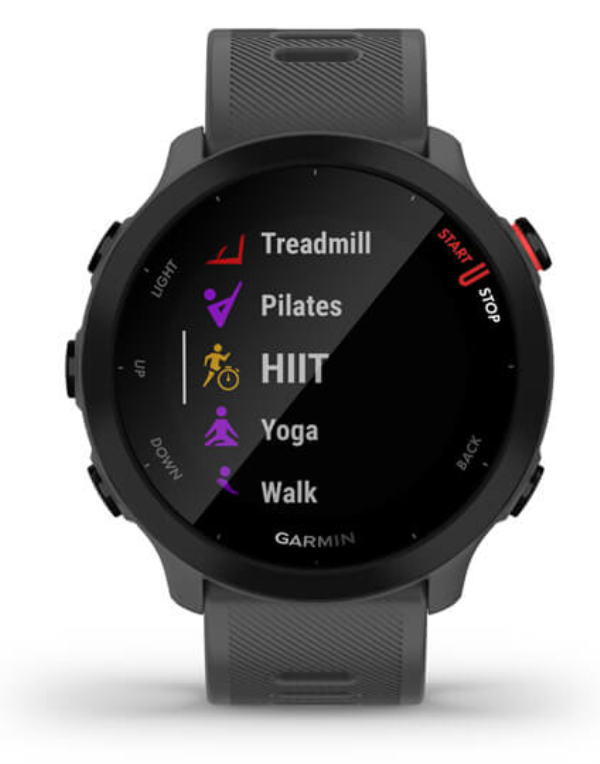 SMARTWATCH GARMIN FORERUNNER 55 GPS GREY - detalle