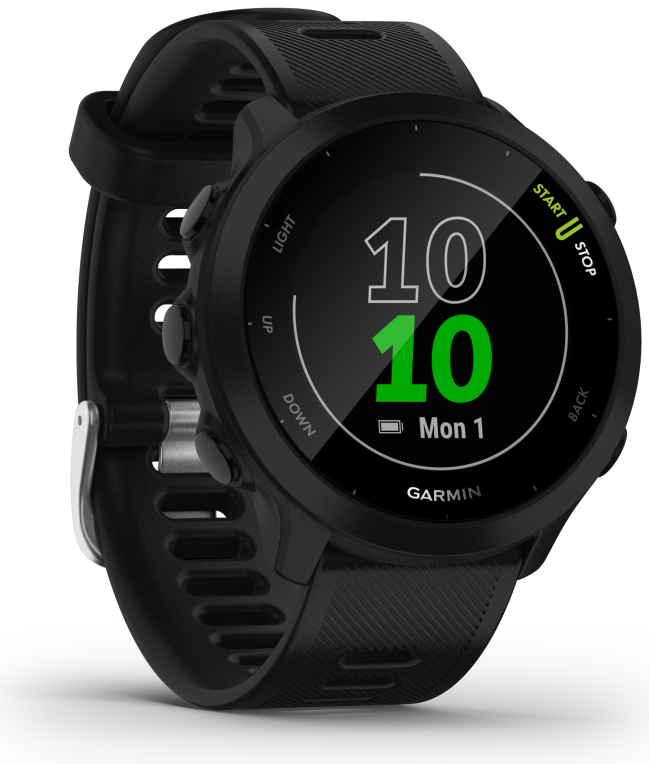 SMARTWATCH GARMIN FORERUNNER 55 NEGRO - detalle