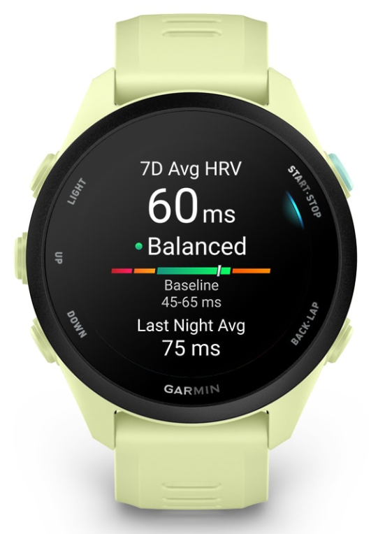 SMARTWATCH GARMIN FORERUNNER 70 AMARILLO - detalle