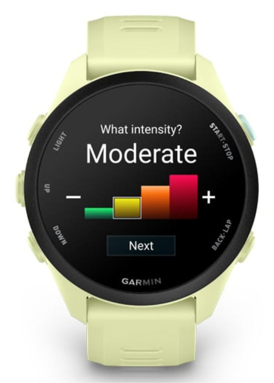 SMARTWATCH GARMIN FORERUNNER 70 AMARILLO - detalle