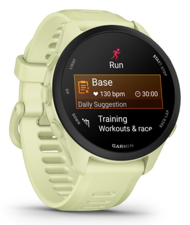 SMARTWATCH GARMIN FORERUNNER 70 AMARILLO - detalle