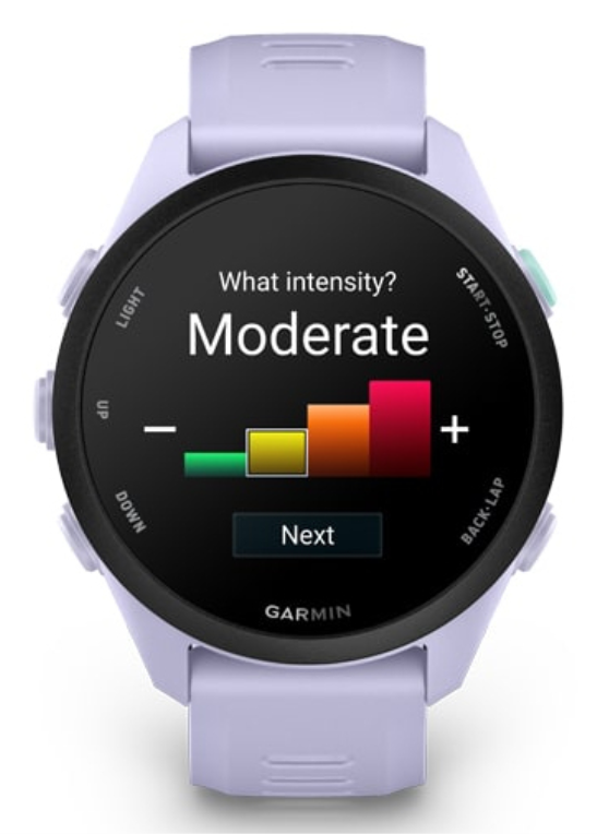 SMARTWATCH GARMIN FORERUNNER 70 LILA - detalle