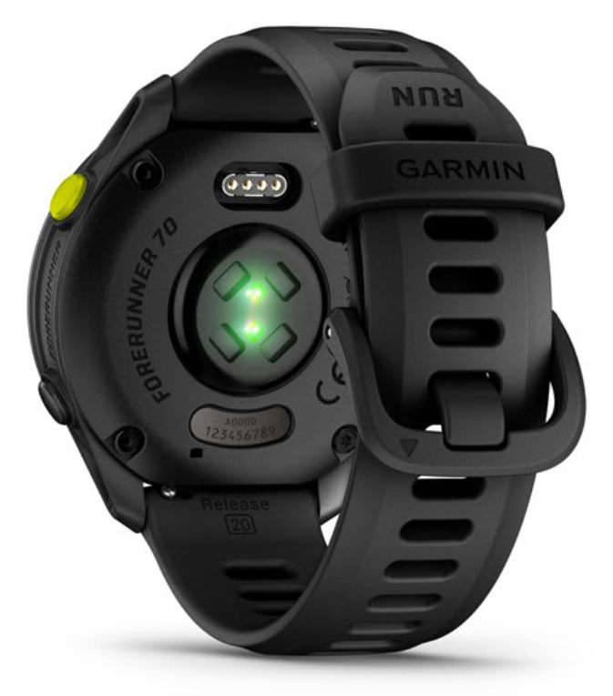 SMARTWATCH GARMIN FORERUNNER 70 NEGRO - detalle