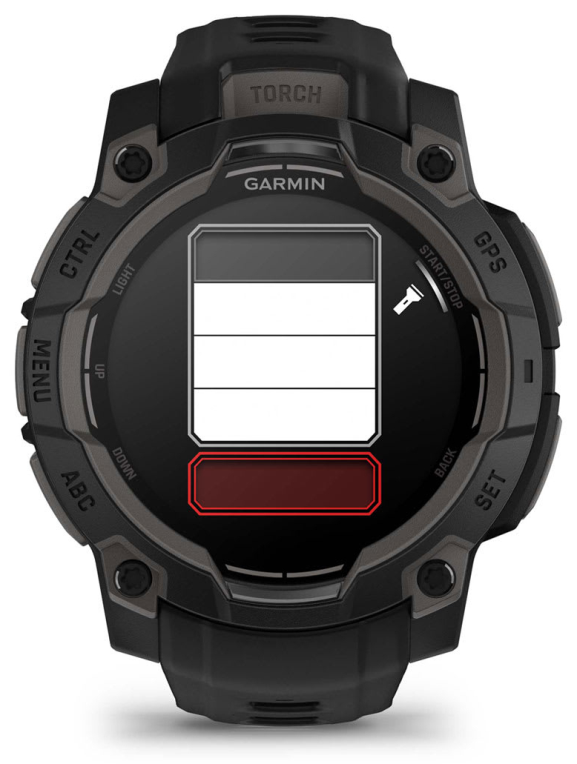SMARTWATCH GARMIN INSTINCT 3 45MM AMOLED NEGRO CORREA NEGRA - detalle