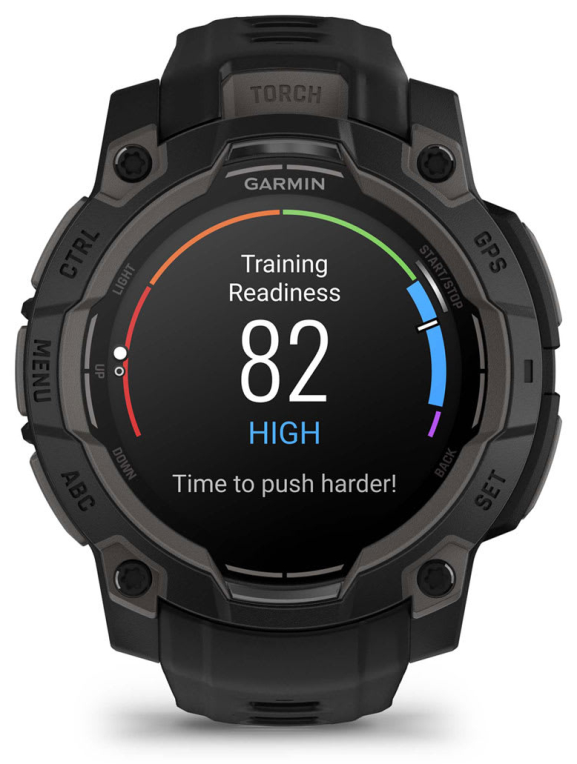 SMARTWATCH GARMIN INSTINCT 3 45MM AMOLED NEGRO CORREA NEGRA - detalle