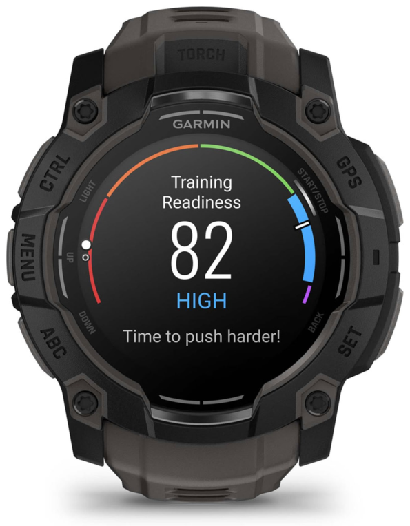 SMARTWATCH GARMIN INSTINCT 3 50MM AMOLED NEGRO CORREA NEGRA - detalle