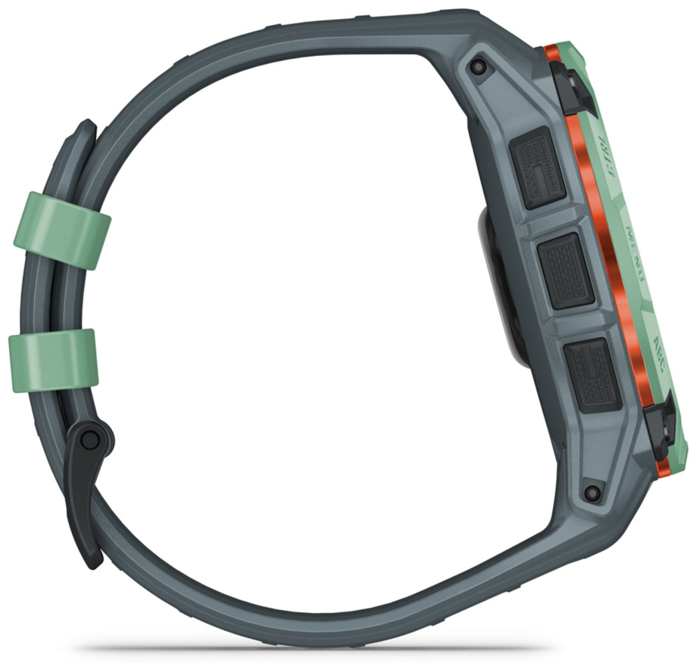 SMARTWATCH GARMIN INSTINCT 3 50MM AMOLED VERDE CORREA VERDE - detalle