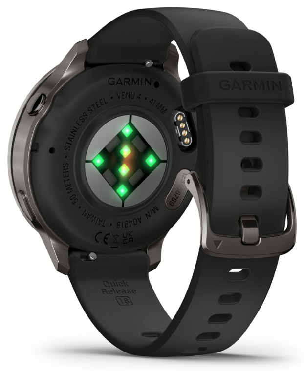SMARTWATCH GARMIN VENU 4 41 MM BISEL NEGRO - detalle