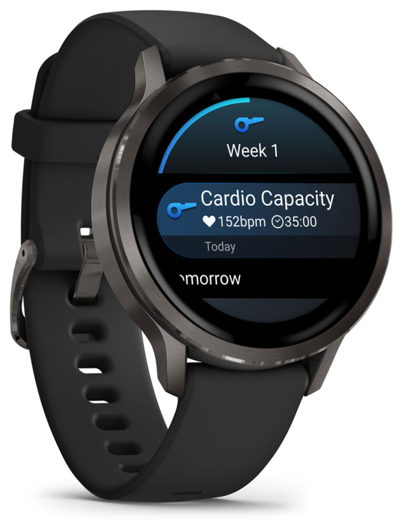 SMARTWATCH GARMIN VENU 4 41 MM BISEL NEGRO - detalle