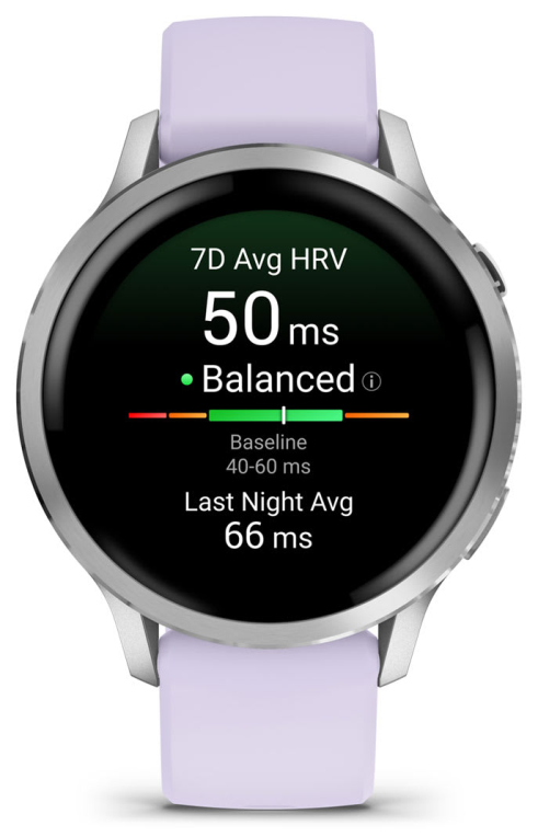SMARTWATCH GARMIN VENU 4 41 MM GRIS PLATA - detalle