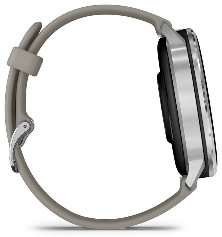 SMARTWATCH GARMIN VENU 4 45 MM BISEL PLATEADO - detalle