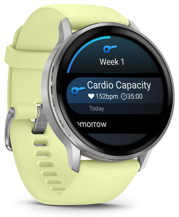 SMARTWATCH GARMIN VENU 4 (45 MM) BISEL PLATEADO - detalle