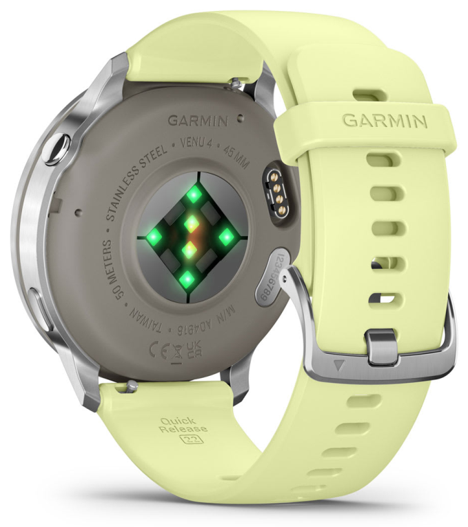 SMARTWATCH GARMIN VENU 4 (45 MM) BISEL PLATEADO - detalle