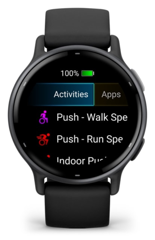 SMARTWATCH GARMIN VIVOACTIVE 5 GPS WIFI BLACK/SLATE - detalle