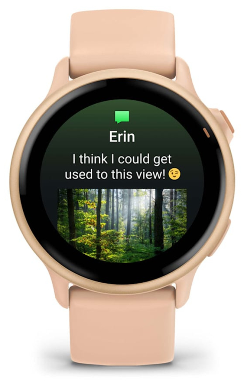 SMARTWATCH GARMIN VIVOACTIVE 6 ROSA - detalle