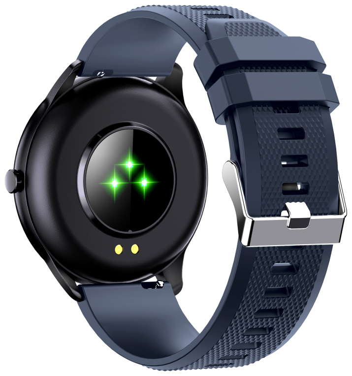 SMARTWATCH LEOTEC 1,28" MULTISPORT WAVE AZUL PANTALLA REDONDA - detalle
