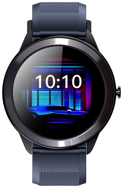 SMARTWATCH LEOTEC 1,28" MULTISPORT WAVE AZUL PANTALLA REDONDA - detalle