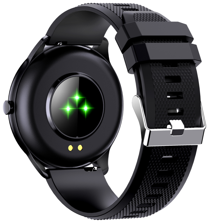 SMARTWATCH LEOTEC 1,28" MULTISPORT WAVE NEGRO PANTALLA REDONDA - detalle