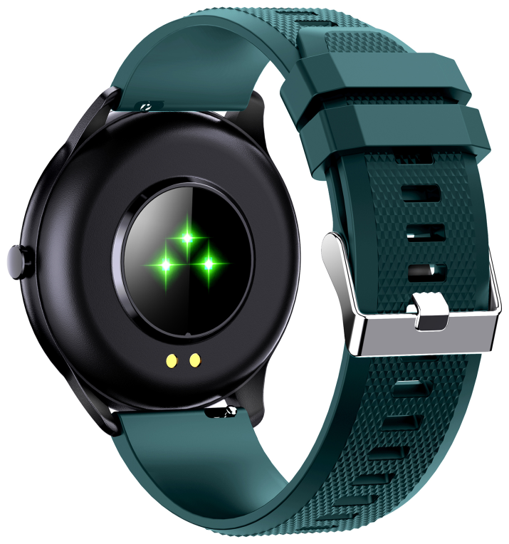 SMARTWATCH LEOTEC 1,28" MULTISPORT WAVE VERDE PANTALLA REDONDA - detalle