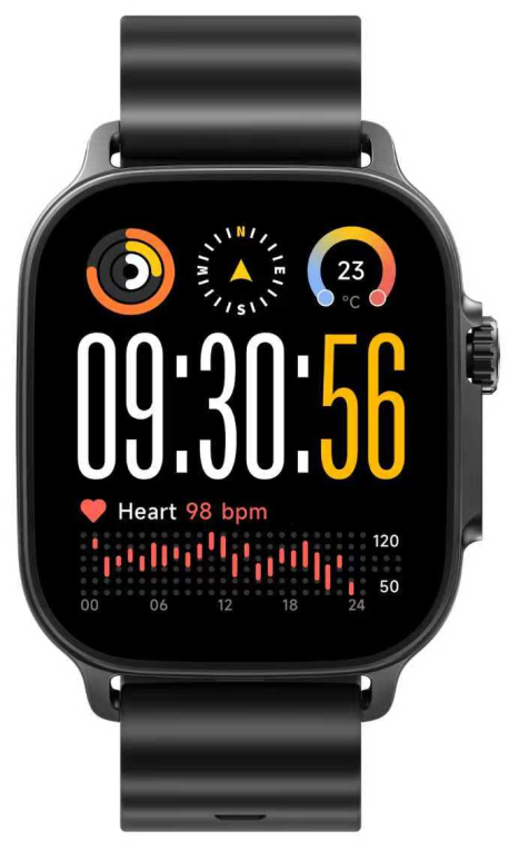 SMARTWATCH REALME WATCH 5 TITANIUM BLACK - detalle
