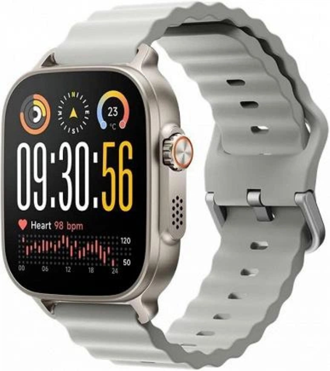 SMARTWATCH REALME WATCH 5 TITANIUM SILVER - detalle