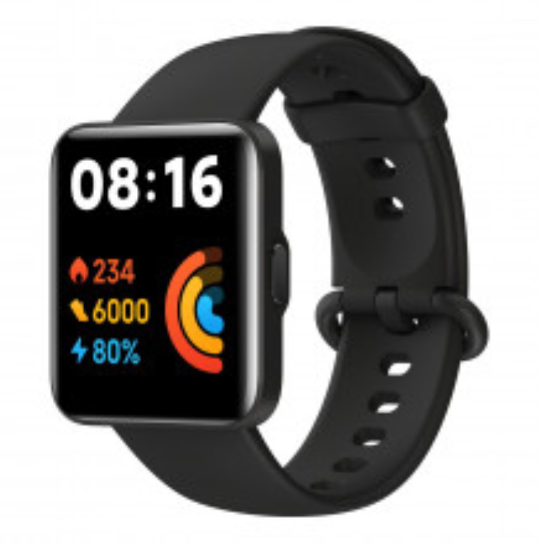 Xiaomi Redmi Watch 2 Lite 3.94 cm (1.55") TFT 41 mm Digital 320 x 360 Pixeles Pantalla táctil Negro GPS (satélite)