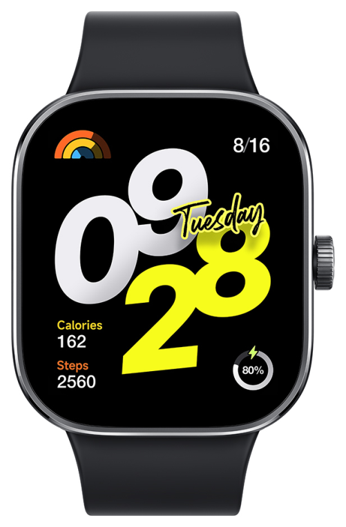 SMARTWATCH XIAOMI REDMI WATCH 4 OBDISIAN BLACK - detalle