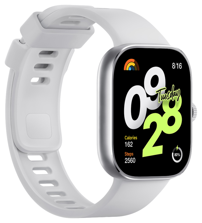 SMARTWATCH XIAOMI REDMI WATCH 4 SILVER GRAY - detalle
